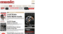 Desktop Screenshot of musicincmag.com