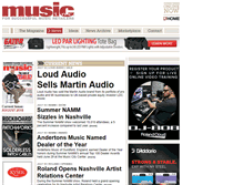Tablet Screenshot of musicincmag.com